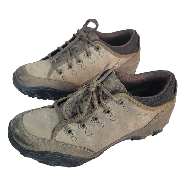 Merrell Quartz Brindle Outdoor Trail Hiking Vibram Low Top Boot/Shoe Women's 8.5 - Picture 4 of 15